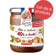 LOT 6 x Pâte à tartiner aux 40% de noisettes du Lot-et-Garonne et cacao - 400g-0