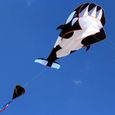 3d énorme cerf-volant d'épaulard géant sans cadre souple parafoil avec corde de cerfs-volants de 30 m-0