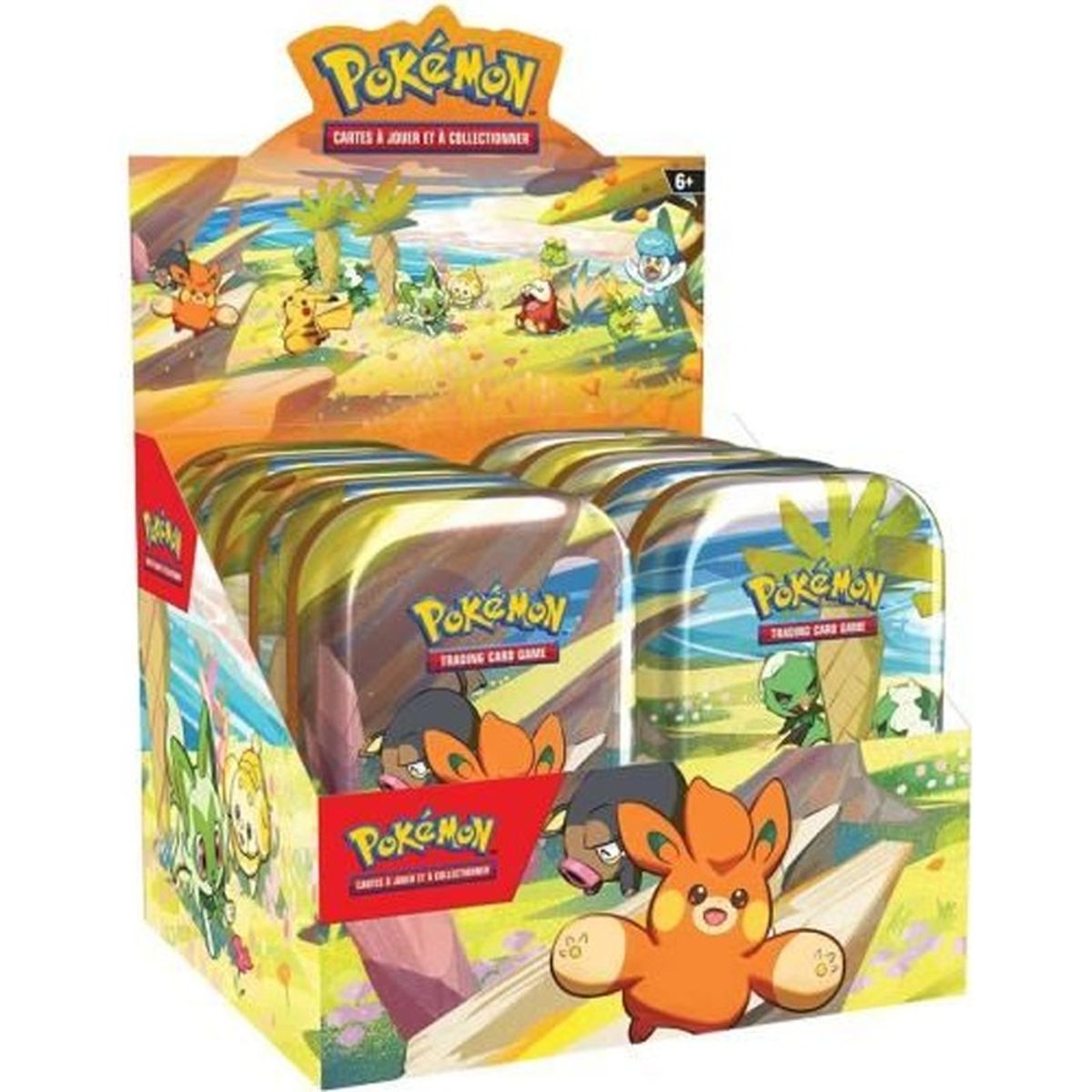 Boite Mini Tin Box Pokémon Asmodée : King Jouet, Cartes à