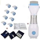 HAOPYOU Peigne électrique anti-poux aspirants - Plus efficace que les autres peignes et shampooing pour poux - Élimine les poux et les œufs