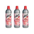 SURDISCOUNT Lot de 3 bidons de nettoyant Odorant Multi-Usages Fraise 1L - Lavo Fruit