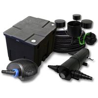 Kit filtration de bassin 12000l SunSun - Filtre, pompe, stérilisateur et tuyau