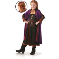 Déguisement Anna Disney avec accessoire pour fille - Rubies - Marron - A partir de 3 ans