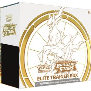 CARTE A COLLECTIONNER Pokemon Coffret Dresseur d'Elite ANGLAIS Brilliant