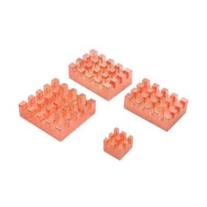 PC ASSEMBLÉ 4 PCS Dissipateur thermique en cuivre pur, Radiate