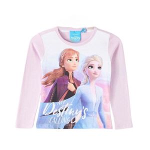 T-SHIRT Disney - T-shirt - FRO23-2810 S1-3A - T-shirt La Reine des Neiges - Fille