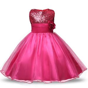 robe rose petite fille