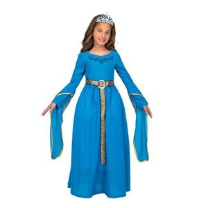 Déguisement princesse médiévale velours rose fille - Taille: XL 12 - 14 ans  (155 cm)