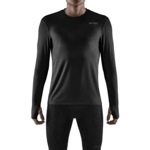 MAILLOT DE RUNNING Maillot manches longues CEP Compression Run - Noir