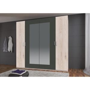 Armoire Porte Coulissante Miroir Achat Vente Pas Cher