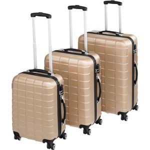 3tlg valise de voyage Trolleys Ensemble Pour Vacances 3tlg Valise Mix légèrement & stable 