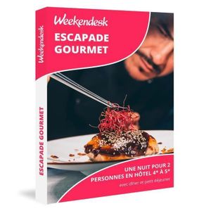 COFFRET SÉJOUR Weekendesk - Coffret cadeau - Escapade gourmet - 1