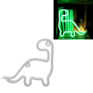 VEILLEUSE BÉBÉ RHO-Veilleuse au néon à DEL LED Dinosaur Neon Sign Light Cute Animal Neon Night Light USB Alimenté par puericulture veilleuse
