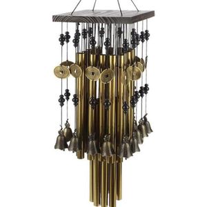 Carillon à vent commémoratif d'extérieur, 82 cm, métal, ton profond, grands  carillons