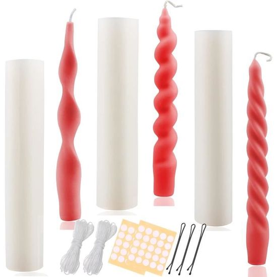 Lot De 3 Moules En Silicone Sapin De Noël - Pour Plâtre, Résine, Décorations DIY, Tailles Différentes