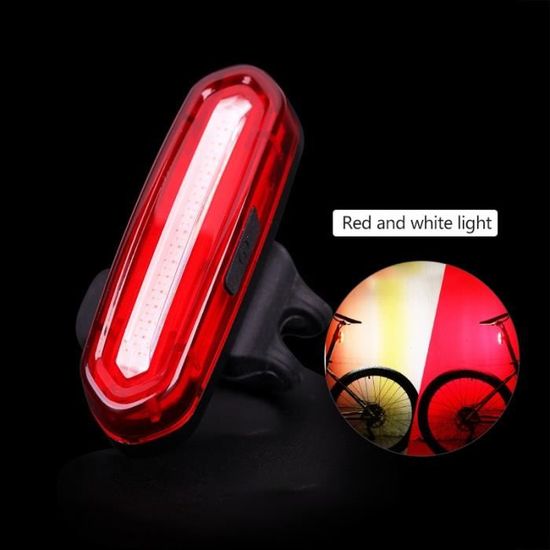 Feu De Vélo Led Rechargeable Usb, éclairage Avant Pour Bicyclette, Hautes Perfor
