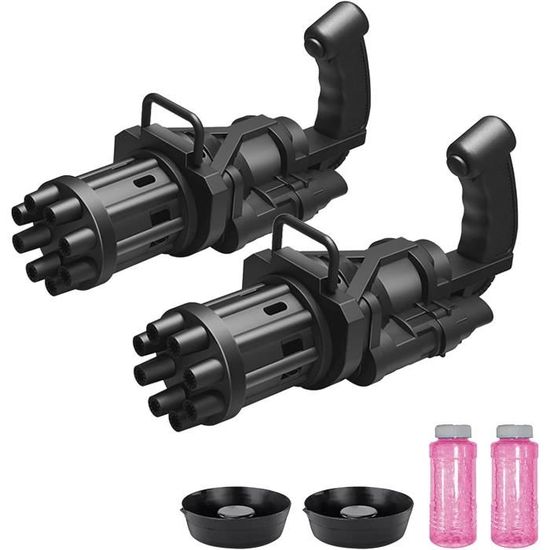 Machine à Bulles Pistolet à Bulles Avec Bulle Énorme à 18 Trous Pour Fête Mariage Cadeau Jouet