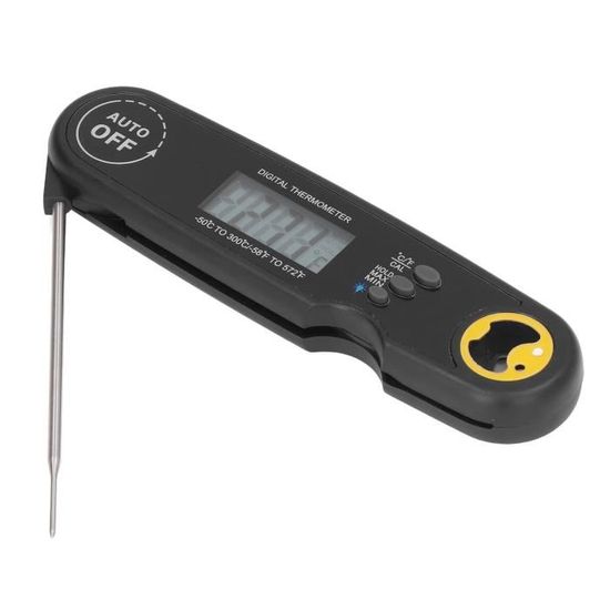 Thermomètre à Viande Numérique Meichoon - Sonde Cuisine - Grille, Barbecue, Liquides - Fahrenheit/Celsius
