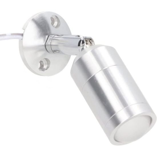 Spot LED Mini Pour Vitrine - Lumière 4000K Naturelle, Angle Réglable, Montage En Saillie, 220V