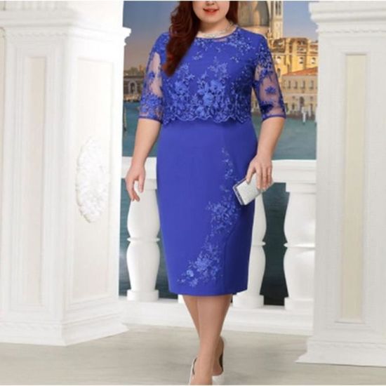 Robes mère De mariée personnalisées, grande taille, col bateau, robes De soirée De mariage en mousseline De soie avec dentelle, Robe d'été 2024 320 Robes mère De mariée personnalisées, grande taille, col bateau, robes De soirée De mariage en mousseline De soie avec dentelle, Robe d'été 2024 320