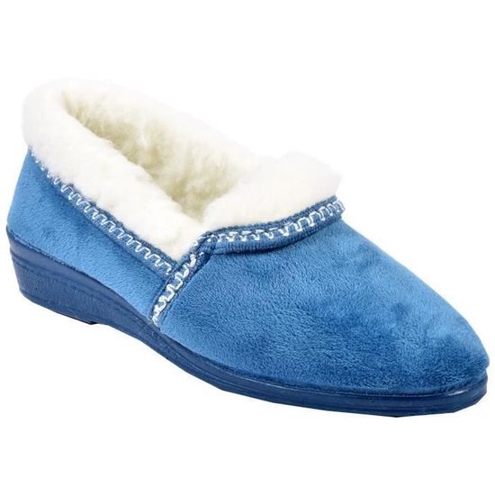 Charentaise Mixte Fourrée OZABI - Pantoufle Chauffante - Taille 36-45