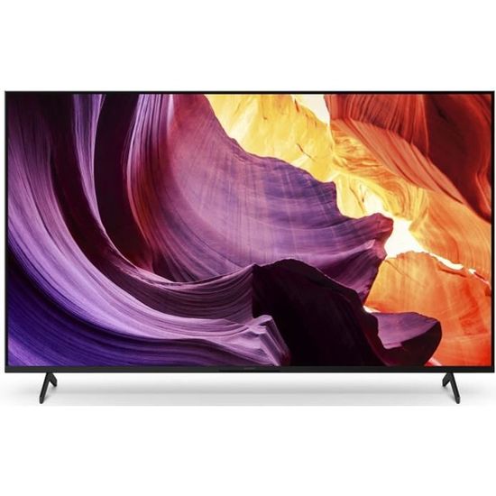 TV LED UHD 4K SONY KD75X81K 2022 - 75" (189 cm) - Smart TV - Dolby Vision - son Dolby Atmos - 4 x HDMI - 2 x USB