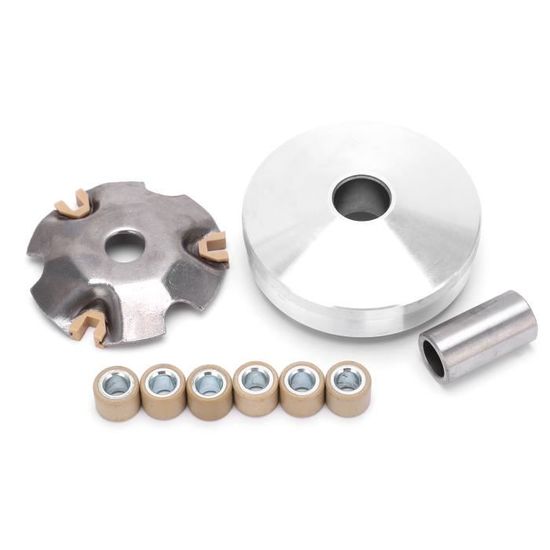 Embrayage Acier Haute Performance Variateur Assy, Kit D'embrayage Avant De Remplacement De Variateur Avant De Moto Scooter Pour GY6 50cc 60cc Adapté Pour PGO ATV XL Rider 50 Embrayage Remplacement 50cc 60cc