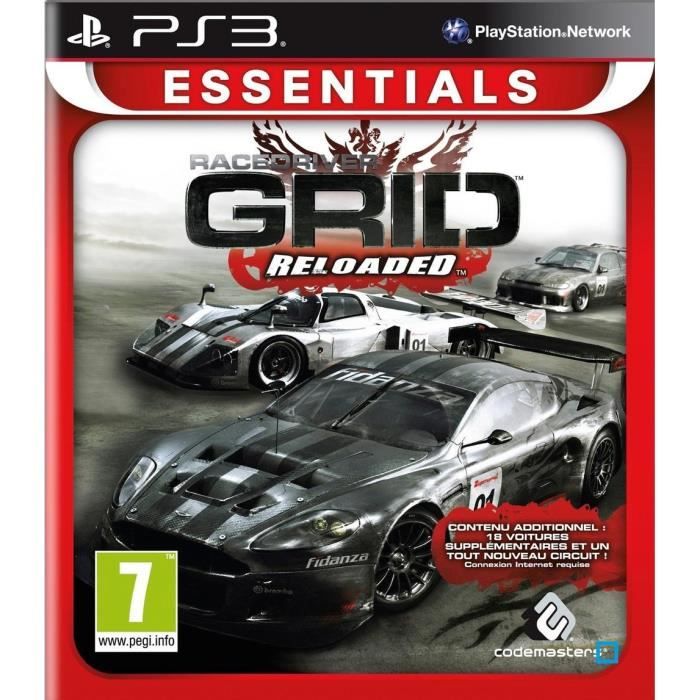 Bandai Namco Entertainment Race Driver Grid Reloaded / Jeu Console PS3