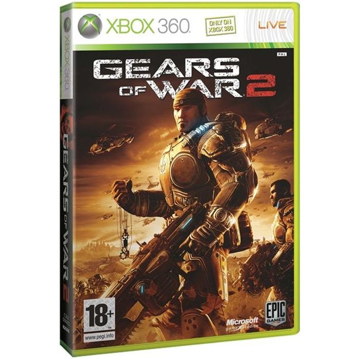 GEARS OF WAR 2 / JEU POUR CONSOLE XBOX 360