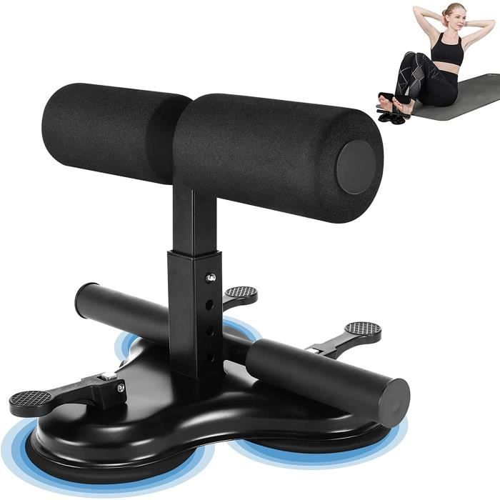 Sit Up Bar Auto-Aspiration,Trois ventouses,entouse Support Situp Réglable Appareil Musculation Muscles Bras Pectoraux Fessier Jambe