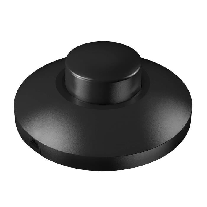 iolloi cord dimmer,variateur de cordon,interbar,in-line dimmer, variateur à pied, variateur pour lampe de bureau et lampadaire-Noir