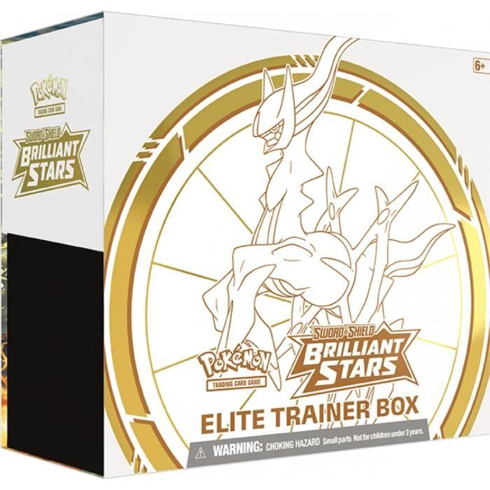 Pokemon Coffret Dresseur d'Elite ANGLAIS Brilliant Stars Elite Trainer Box ETB