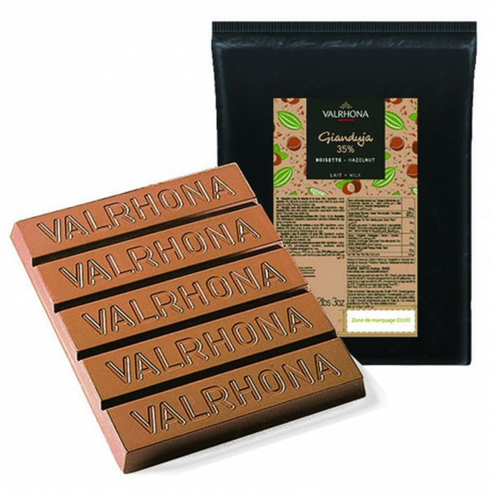 Gianduja noisette lait Valrhona