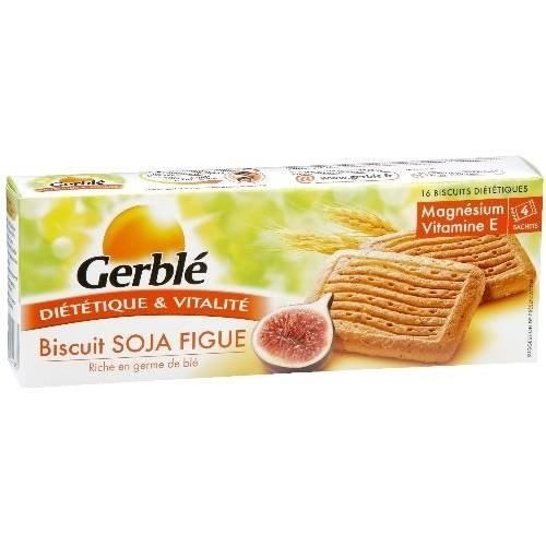 GERBLÉ - Biscuits Soja Figue 270G - Lot De 4