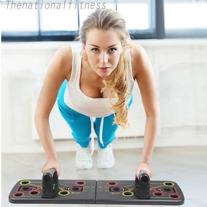 Support Push Up Outils d'exercice de Musculation de Poitrine Portables Supports d'entraînement pour Maison Gymnase