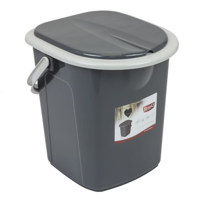 Branq WC Toilettes de camping de voyage, gris, M