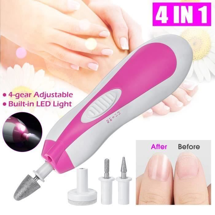 4 En 1 Ponceuse électrique Ongles Électrique Manucure Pédicure Soins Ongles Aw34809