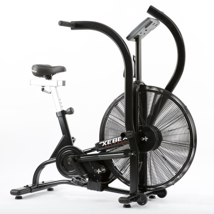 Xebex AB-1 - Vélo Professionnel Air Bike - Résistance à l'air - CrossFit - Noir