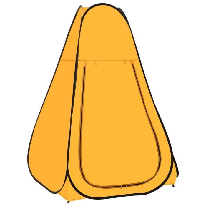 Tente de douche escamotable Jaune