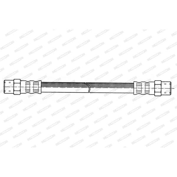 FLEXIBLE DE FREIN FERODO FHY2001