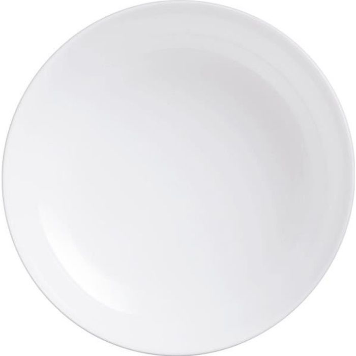 Plat à four rond 250°C 18cm Diwali - Luminarc - opale culinaire extra léger et résistant