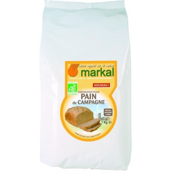 Farine pour pain de campagne, 1kg, Markal