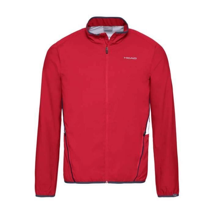 Head Club Hommes Veste tennis rouge