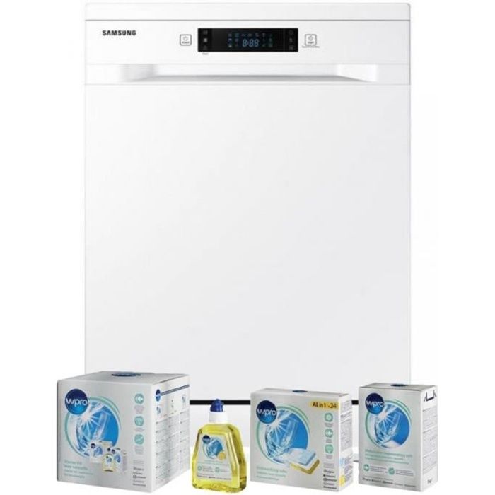 SAMSUNG Lave-vaisselle posable blanc 44dB 14 couverts 60cm Tiroir à couverts Blanc