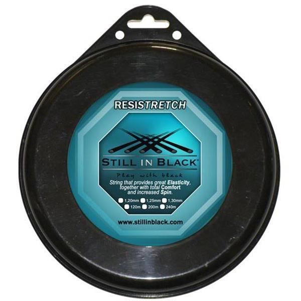 Bobine Still In Black Resistretch 200m - Couleur:Bleu Jauge:1.20