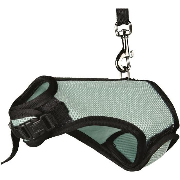 TRIXIE Harnais doux avec laisse - 18-25cm - Pour cochon d'Inde