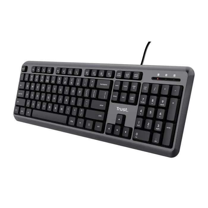 Trust Ody Clavier Filaire Silencieux AZERTY