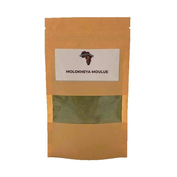 Molokheya moulu en poudre plante aromatique épices africaines sachet de 50 g