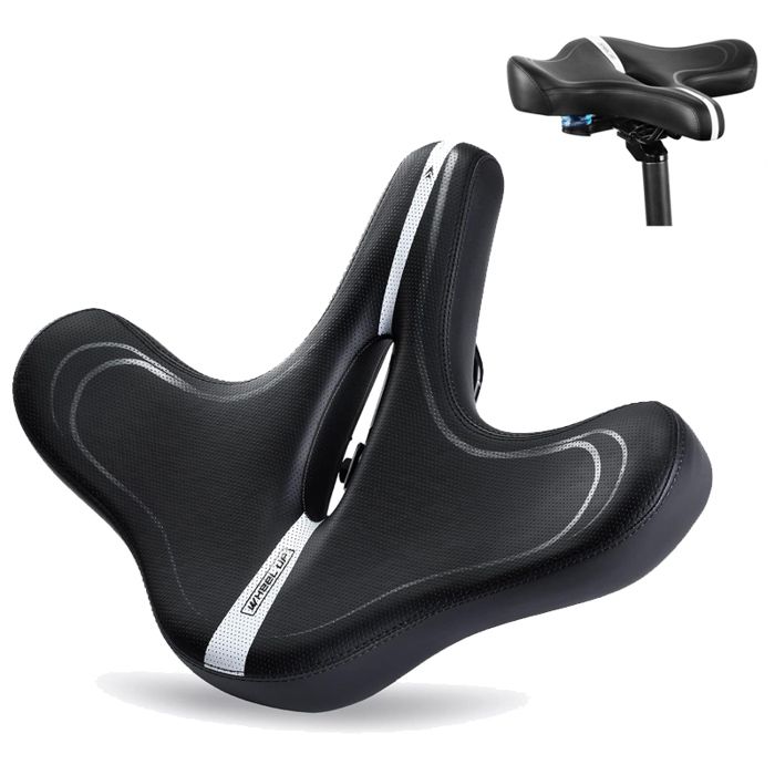 Selle de vélo - XVX - Ultra Confortable - Ergonomique - Anti Douleur - 33x28x5 cm