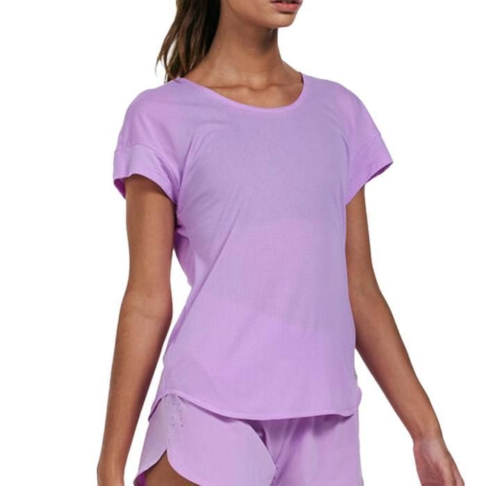 Nike Sportswear T Shirt Nike Violet Femme T-shirt De Running
